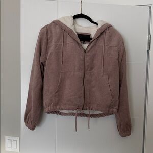 Fashion Nova Corduroy Utility Jacket - Tan
